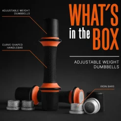 Adjustable Dumbbell Set 5 lbs - Non-Slip Neoprene, Versatile Home Workout<SQUATZ Outlet