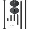 Adjustable Fitness Dance Pole, 1102 lb Capacity, Steel, Anti-Rust Surface<SereneLife Outlet