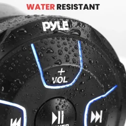 Amplified Wireless Audio Controller 300W Waterproof Marine Receiver<Pyle Online