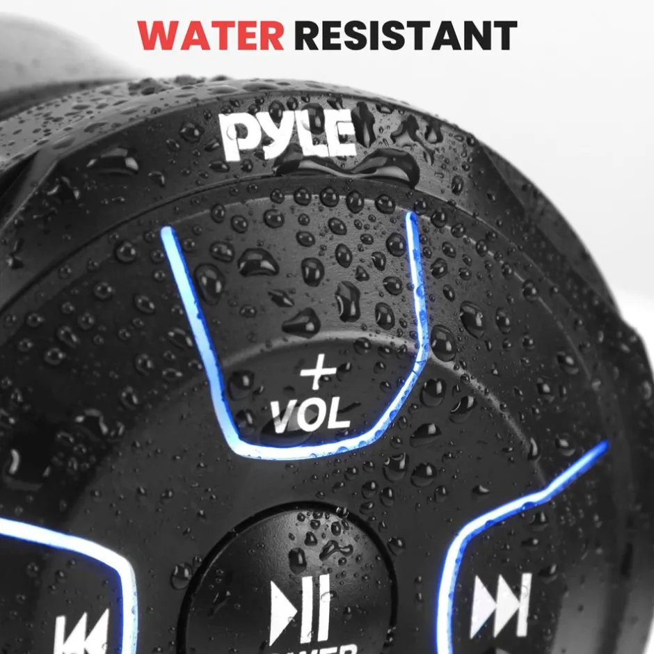 Amplified Wireless Audio Controller 300W Waterproof Marine Receiver<Pyle Online