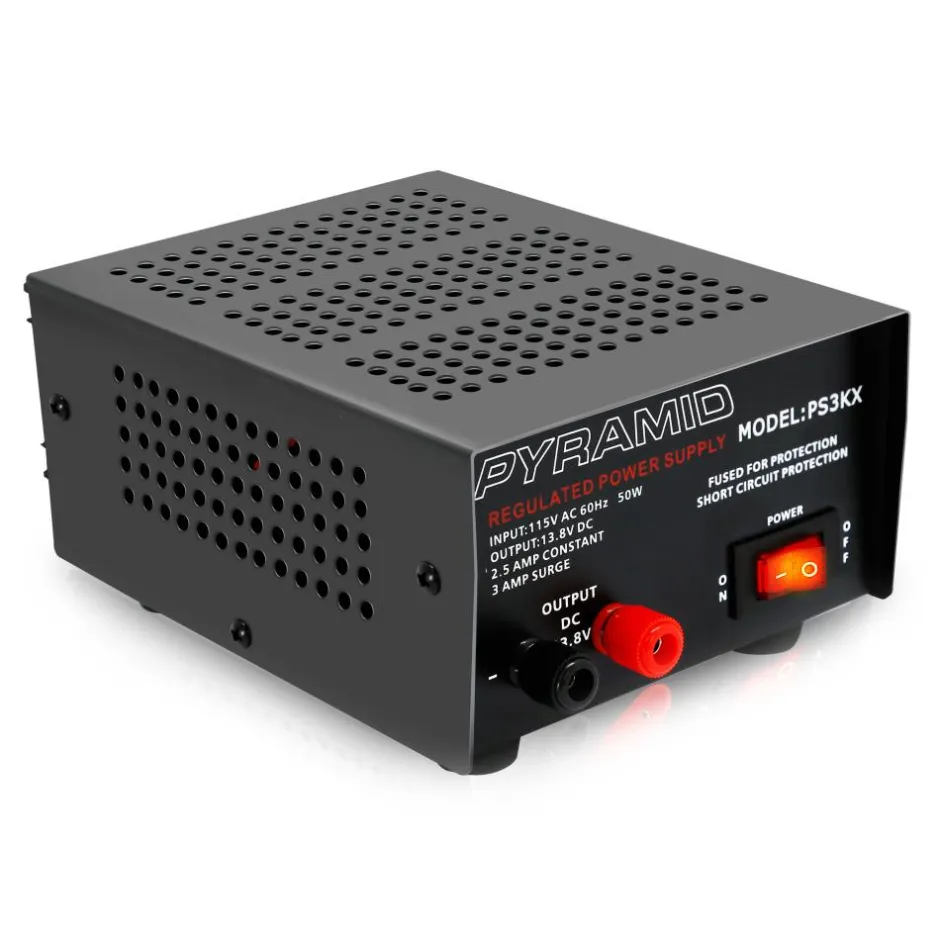 Bench Power Supply 2.5A Linear Regulated 12V Converter 50W<Pyramid Discount
