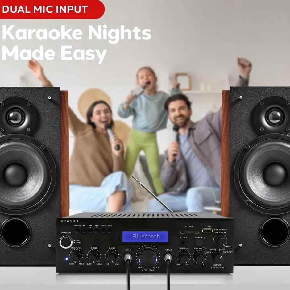 Bluetooth Home Stereo Amplifier Receiver<Pyle Sale