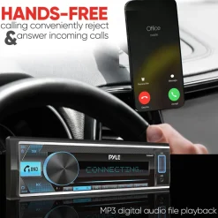Bluetooth Mp3 Radio Receiver<Pyle New