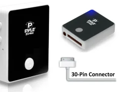Bluetooth 30-Pin Ipod Receiver Adapter<Pyle New
