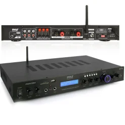 Bluetooth Radio Receiver & Amplifier<Pyle