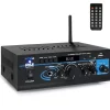 Bluetooth Stereo Amplifier 2x40W USB/SD/FM/AUX Inputs, Remote Control<Pyle Outlet