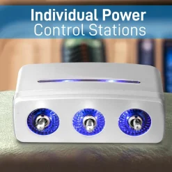 Car Cigarette Lighter Multiplier 3-Port Power Control 12V-24V<Pyle Discount