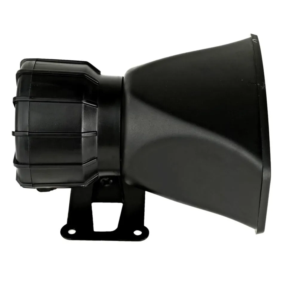 Car Siren Horn System 30W 5 Tones PA Mic Durable ABS<Pyle New
