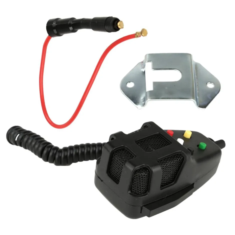 Car Siren Horn System 30W 5 Tones PA Mic Durable ABS<Pyle New