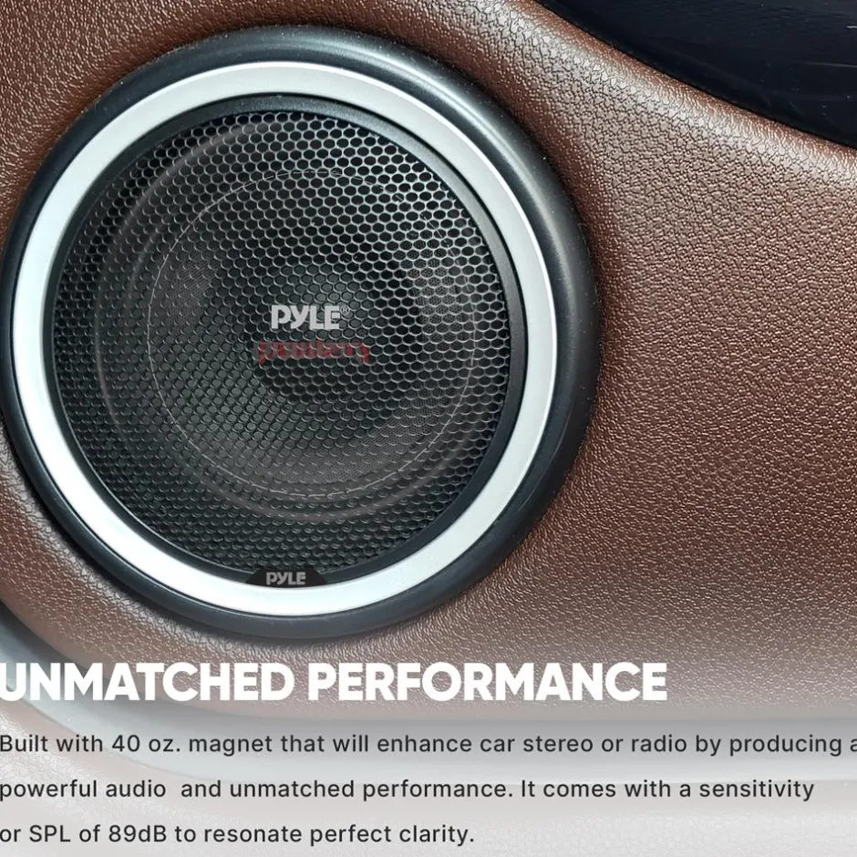 Car Subwoofer 800W Power Dual Voice Coil Non-Press Paper Cone<Pyle Outlet