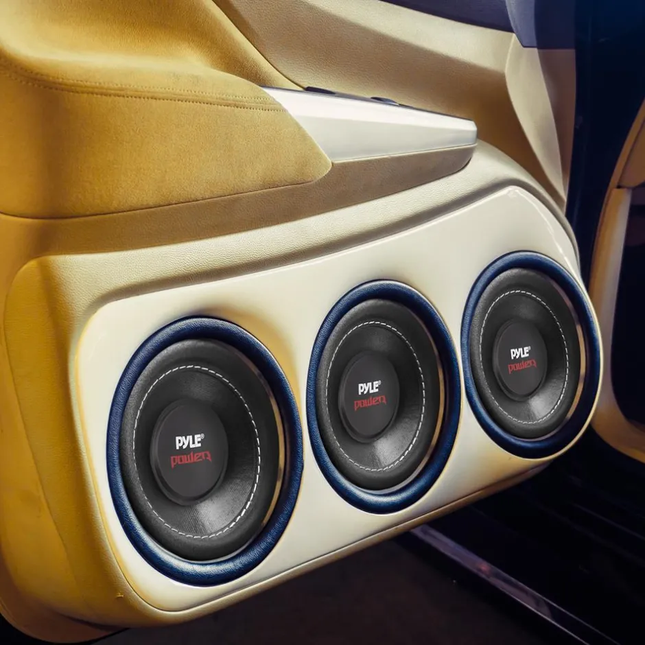 Car Subwoofer 800W Power Dual Voice Coil Non-Press Paper Cone<Pyle Outlet