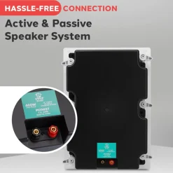 Ceiling Wall Speaker 400W Deep Bass 8