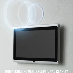 Ceiling/Wall Speaker System - Wireless Bluetooth, 240W, Magnetic Grill<Pyle Outlet