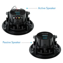 Ceiling/Wall Speaker System, Wireless Bluetooth, 300W, White<Pyle Sale