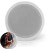 Ceiling/Wall Speaker 600W 2-Way Stereo, Flush Mount, White<Pyle Best
