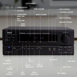 5.1-Ch. Bluetooth Home Theater Receiver<Pyle Discount