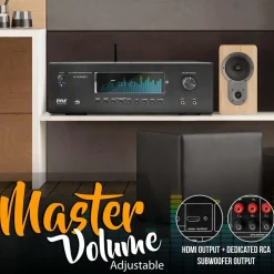 5.2-Ch Home Theater Receiver 1000W 4K Support Bluetooth Streaming<Pyle Sale