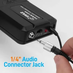 4-Ch. Uhf Wireless Microphone System<Pyle Hot