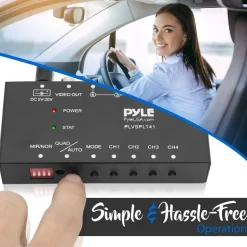 4-Ch. Video Picture Splitter<Pyle Discount