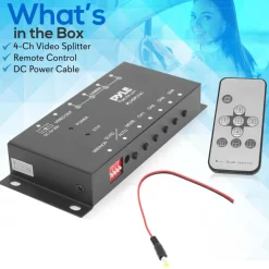 4-Ch. Video Picture Splitter<Pyle Discount