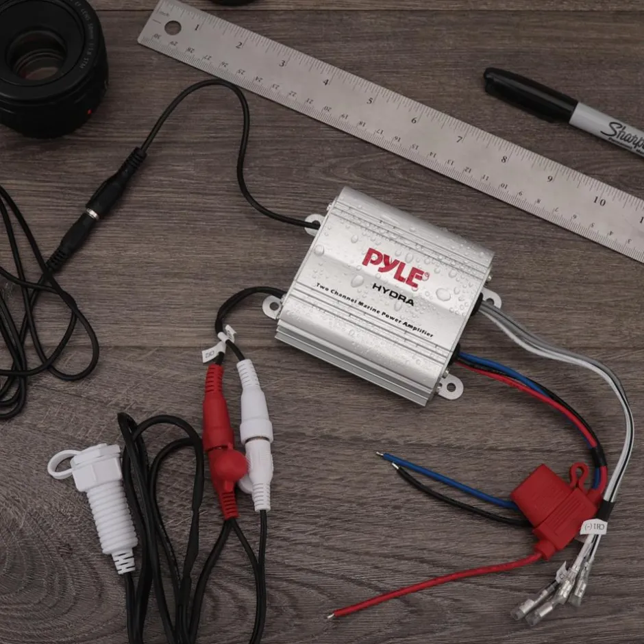 2-Ch. Waterproof Rated Marine Amplifier<Pyle Clearance