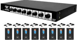 8-Ch. Wireless Microphone System<Pyle Best
