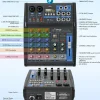 4-Channel Bluetooth Studio Mixer - USB, FX, 48V Phantom Power<Pyle Outlet