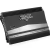 4-Channel Car Amplifier 2000W MOSFET Slim Design with Bass Boost<Lanzar