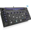 6-Channel DJ Mixer with Bluetooth, LED Controls, 10-Band Equalizer<Pyle Discount
