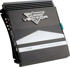 2-Channel 1000W Car Amplifier, High Power MOSFET, Slim Size<Lanzar Online