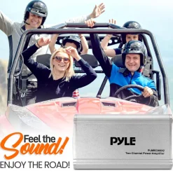 2-Channel Weather-Resistant Audio Amplif<Pyle Outlet