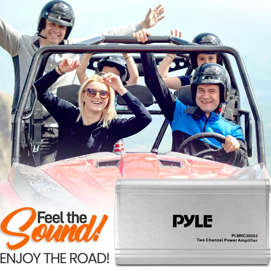 2-Channel Weather-Resistant Audio Amplif<Pyle Outlet