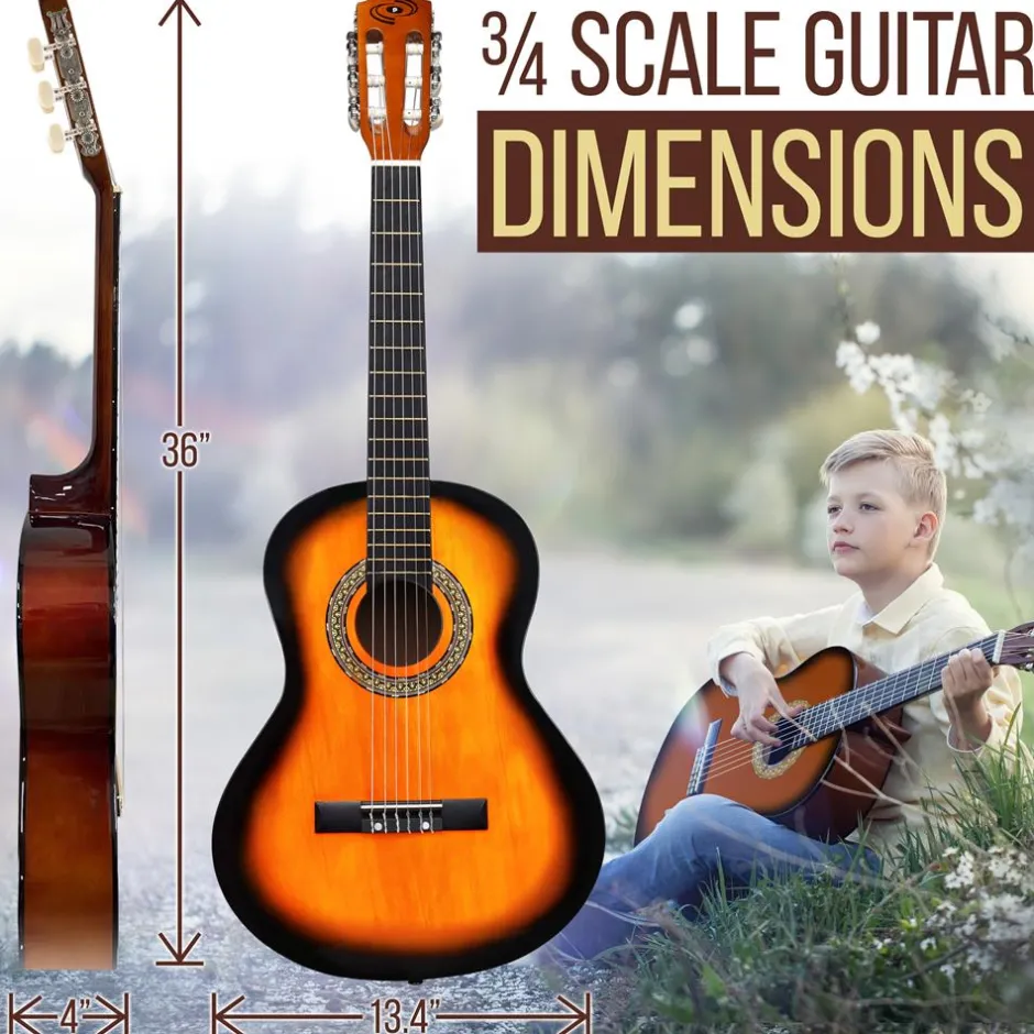 Classic Style 3/4 Scale Guitar<Pyle Hot