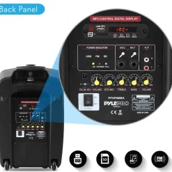 Compact & Portable Pa Speaker System<Pyle
