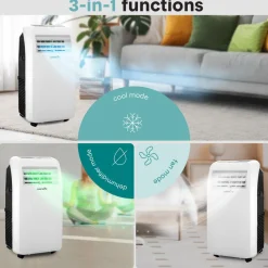 Compact & Portable Room Air Conditioner<SereneLife Clearance