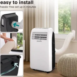 Compact & Portable Room Air Conditioner<SereneLife Clearance