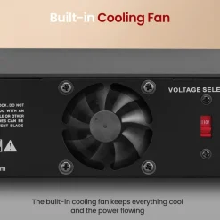 Compact Bench Power Supply 30A Regulated AC-DC Converter Cooling Fan<Pyle Discount