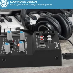 Compact Dj Mixer Pro Audio Interface<Pyle Discount