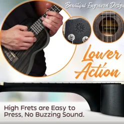 Concert Ukulele Beginner Pack<Pyle