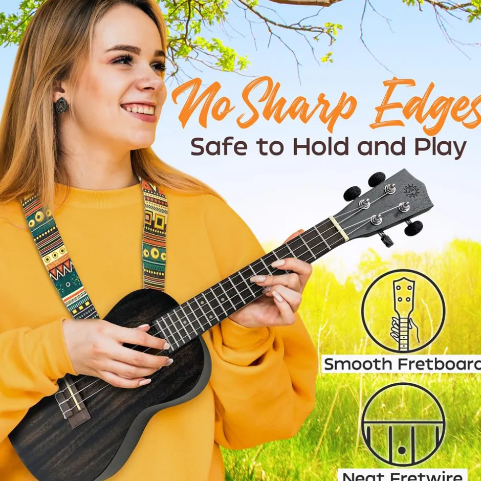 Concert Ukulele Beginner Pack<Pyle