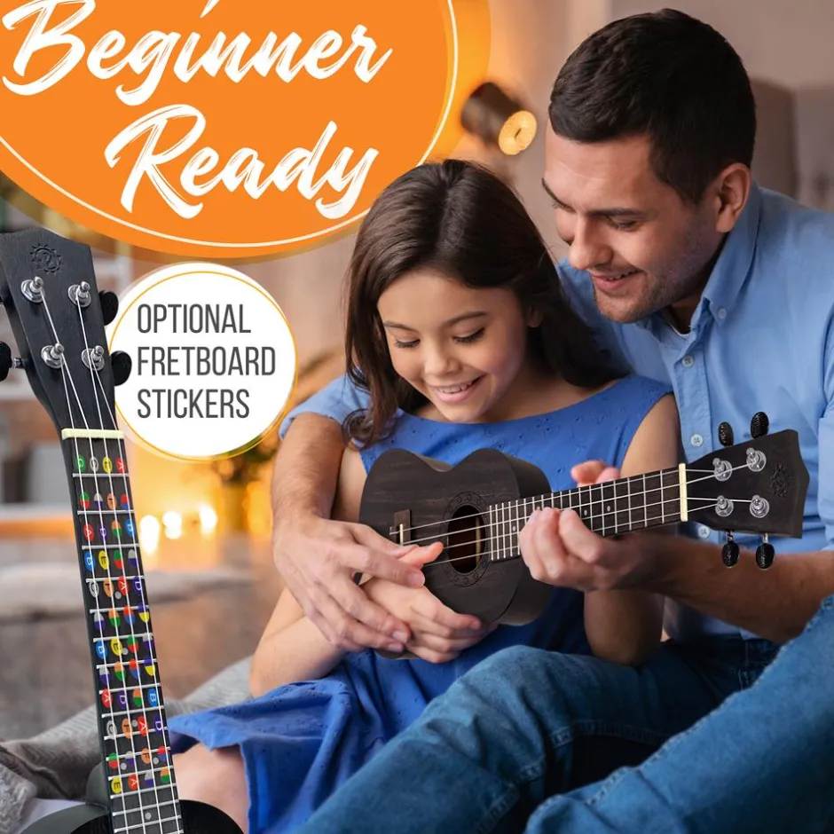 Concert Ukulele Beginner Pack<Pyle