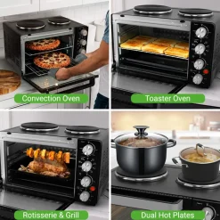 Countertop Convection Oven Cooker<NutriChef Clearance