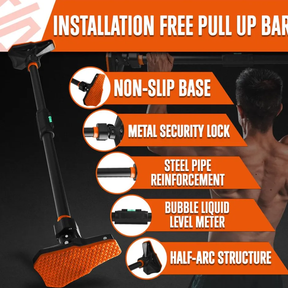 Doorway Pull Up And Chin Up Bar<SQUATZ Hot