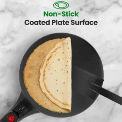 Electric Crepe Maker, Nonstick 8