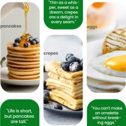 Electric Crepe Maker, Nonstick 8