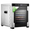 Electric Food Dehydrator 10-Tray Stainless Steel Digital Timer 900W<NutriChef Hot