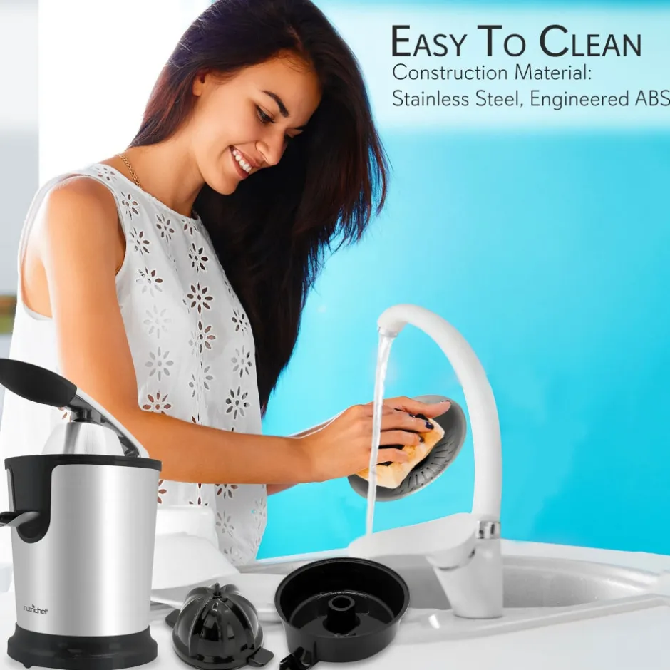 Electric Fruit & Citrus Juicer<NutriChef Hot