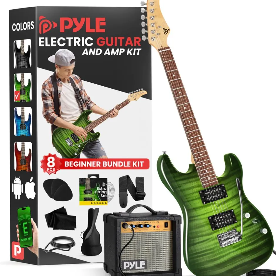 Electric Guitar Kit<Pyle New