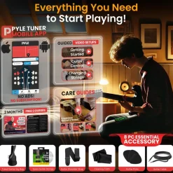 Electric Guitar Kit<Pyle New