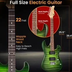 Electric Guitar Kit<Pyle New